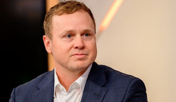 Los Angeles Mayoral candidate Spencer Pratt sits in the Fox & Friends studio on January 28, 2026.