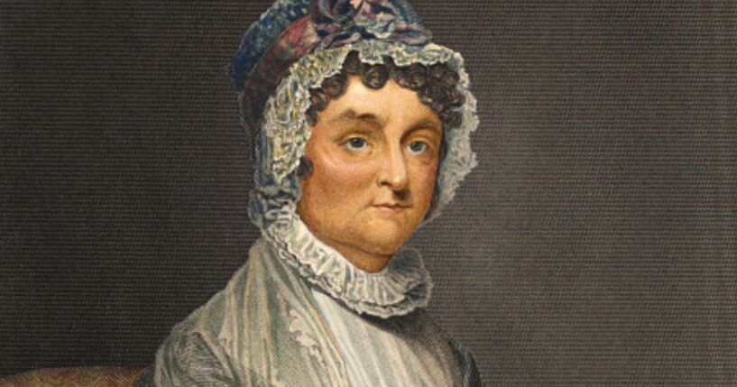 Abigail Adams poses for her portrait. (Stock Montage / Getty Images)