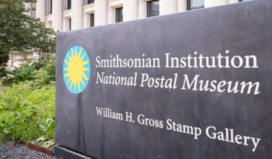 The Smithsonian Museum’s William H. Gross Stamp Gallery obelisk stands in Washington, D.C. on May 26, 2026.