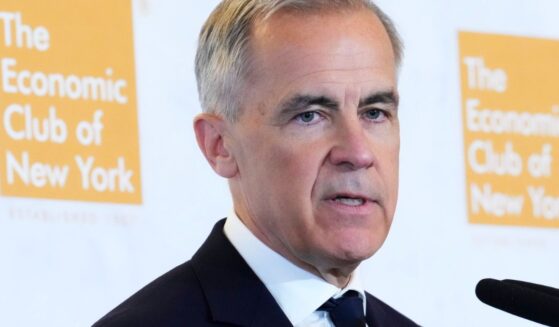 Canadian Prime Minister Mark Carney speaks at a conference held by The Economic Club of New York on May 28, 2026.