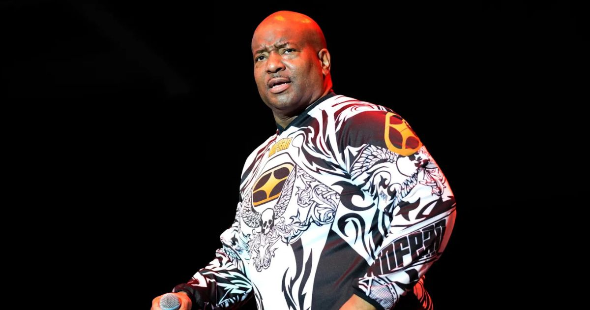 Young MC performs during a tour at RiverEdge Park in Aurora on August 11, 2026.