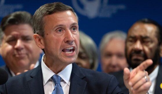 Ken Martin, chairman of the Democratic National Committee, seen in an August photo, is reportedly facing a potential mutiny in the Democratic Party ranks.