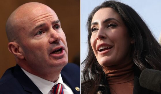 GOP Rep. Anna Paulina Luna of Florida, right, clarified that the documents were taken months ago, not this week. Regardless of the timing, GOP Sen. Mike Lee of Utah, left, said the act was potentially treasonous.
