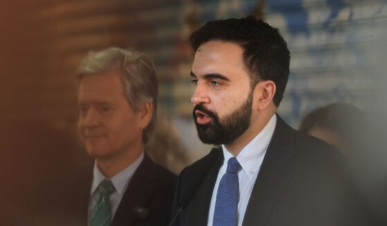 New York City Mayor Zohran Mamdani speaks at a news conference where he announces the first of his city's state-run grocery stores in New York City on April 14, 2026.