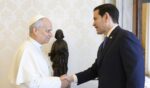 U.S. Secretary of State Marco Rubio meets with Pope Leo XIV at the Apostolic Palace in Vatican City, Vatican on May 7, 2026.