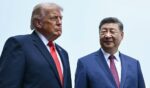 President Donald Trump meets with China's President Xi Jinping at the Temple of Heaven in Beijing, China on May 14, 2026.