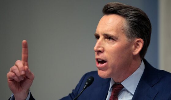 Sen. Josh Hawley speaks at a hearing in the Dirksen Senate Office Building in Washington, DC on Feb. 12, 2026.