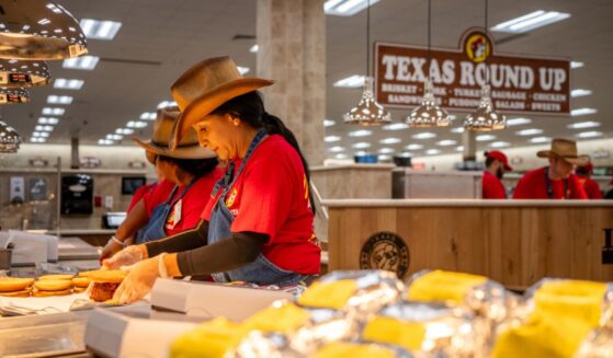 Employees prepare food inside a convenience store within this popular chain in Luling, Texas, on July 12, 2024.