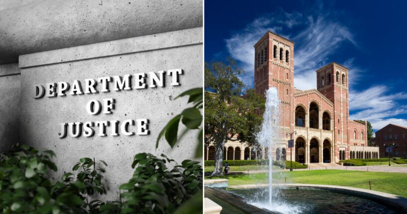 A major university has been accused of racial discrimination by the Department of Justice.