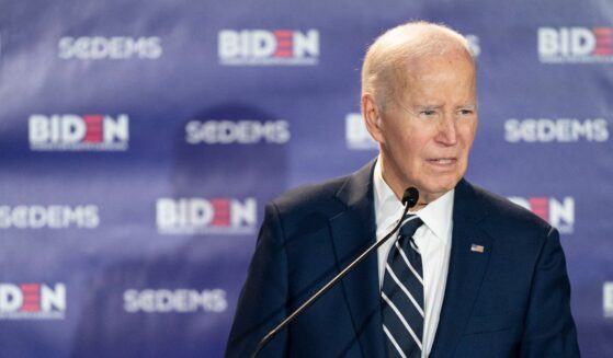 Former President Joe Biden speaks to a crowd at an event with the South Carolina Democratic Party in Columbia, South Carolina, on Feb. 27, 2026.