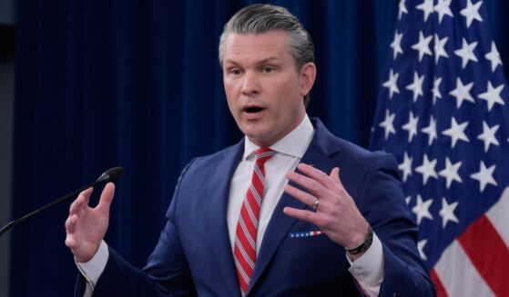 "No, the ceasefire is not over," Secretary of War Pete Hegseth told the media during a briefing Tuesday.