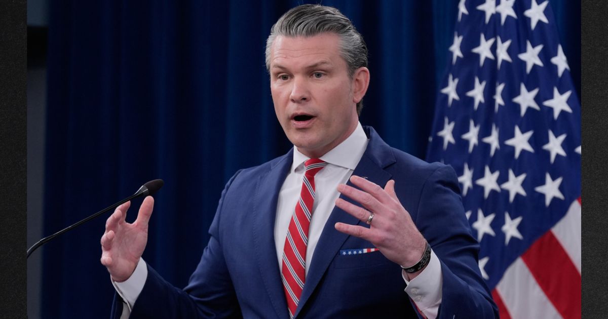 "No, the ceasefire is not over," Secretary of War Pete Hegseth told the media during a briefing Tuesday.