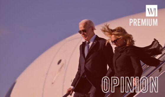 President Joe Biden and First Lady Jill Biden step off Air Force One at Louis Armstrong New Orleans International Airport in New Orleans, Louisiana, on Jan. 6, 2025.