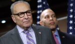 Senate Minority Leader Chuck Schumer and House Minority Leader Hakeem Jeffries, both New York Democrats, seen in a February photo, couldn't have been happy about the contents of a Democratic National Committee "autopsy" on the 2024 general election released this week, which analyzed the massive losses experienced by the Democratic Party over the past 15 years.