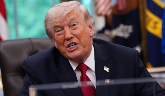 President Donald Trump told reporters he believes the Iranian people would fight to overthrow their Islamist overlords if they were armed.