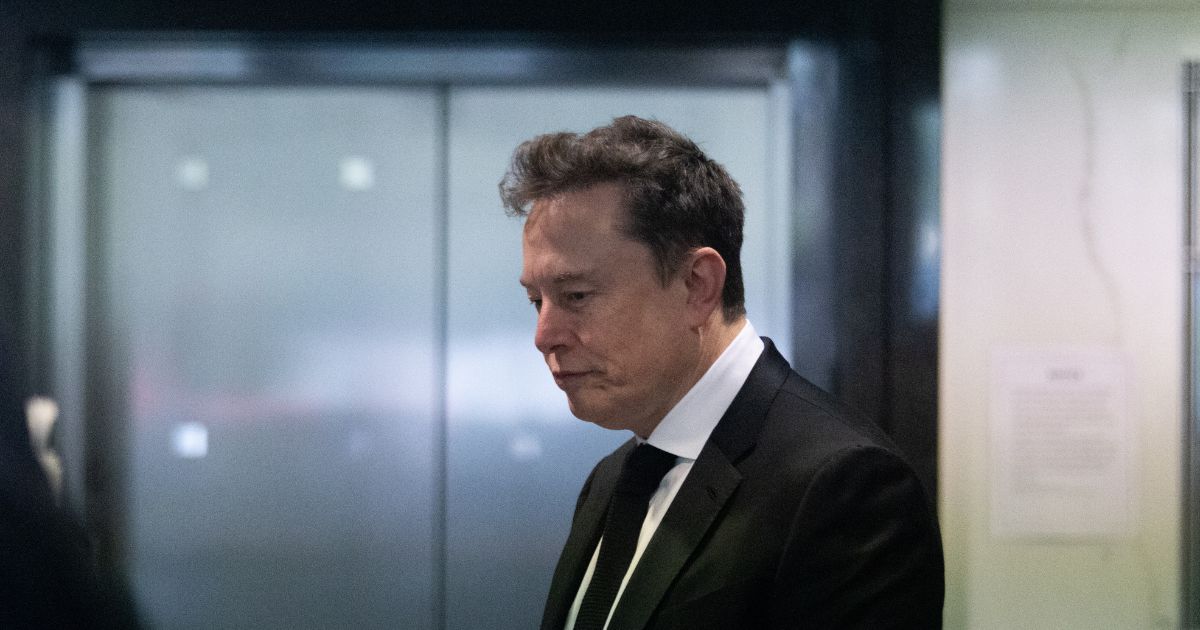 Elon Musk arrives to court for his lawsuit against OpenAI at the Ronald V. Dellums Federal Building on April 28, 2026, in Oakland, California.