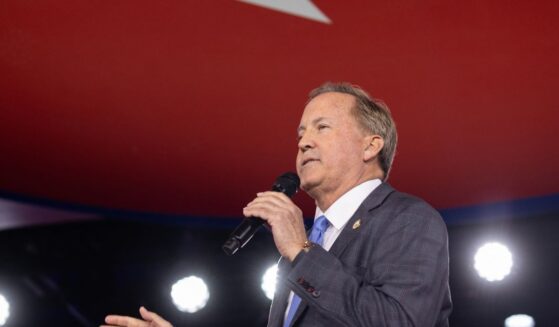 Texas Attorney General Ken Paxton speaks during the Conservative Political Action Conference in Grapevine, Texas, on March 27, 2026.