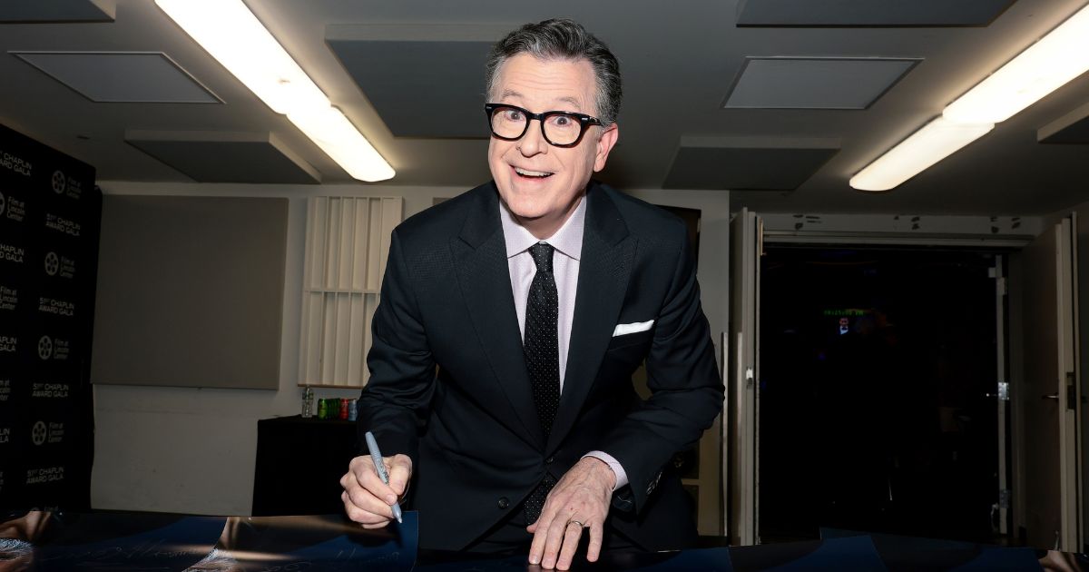 Stephen Colbert attends the 51st Chaplin Award Gala honoring George Clooney at Alice Tully Hall, Lincoln Center, on April 27, 2026, in New York City.