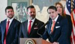 Acting Attorney General Todd Blanche speaks during a news conference announcing the indictment of former Cuban president Raul Castro, at the Freedom Tower in Miami, Florida, on May 20, 2026.