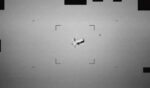 In this handout image provided by the Department of War, an images of a UAP that resembles a football-shaped body near Japan that the U.S. Indo-Pacific Command reported. The Department of War announced the initial release of new, never-before-seen files on UAPs on May 8, 2026, as part of a Trump administration transparency effort.