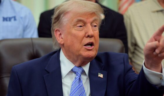 President Donald Trump speaks during an event in the Oval Office of the White House on May 21, 2026, in Washington, D.C.