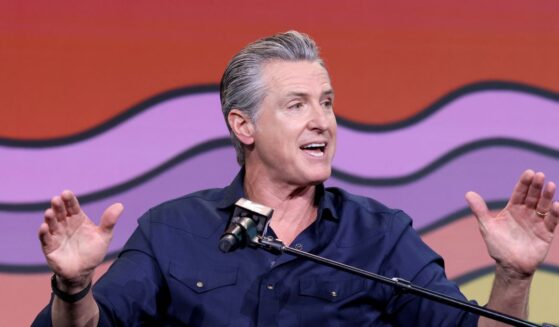 Gov. Gavin Newsom speaks at Networth and Chill podcast at the Vox Media Podcast Stage at SXSW on March 15, 2026, in Austin, Texas.