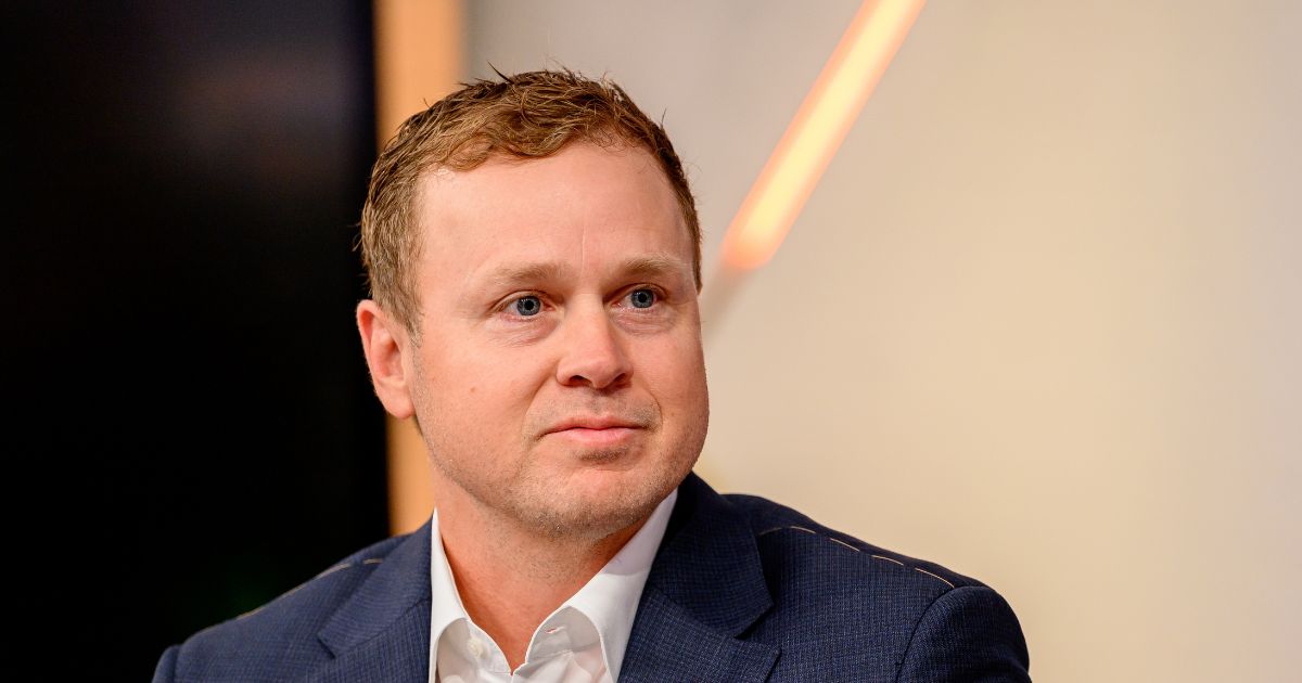 TV personality and Los Angeles mayoral candidate Spencer Pratt visits "Fox & Friends" at Fox News Channel Studios on Jan. 28, 2026, in New York City.