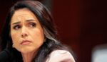 Director of National Intelligence Tulsi Gabbard testifies during a House Select Intelligence Committee hearing on March 19, 2026, in Washington, D.C.