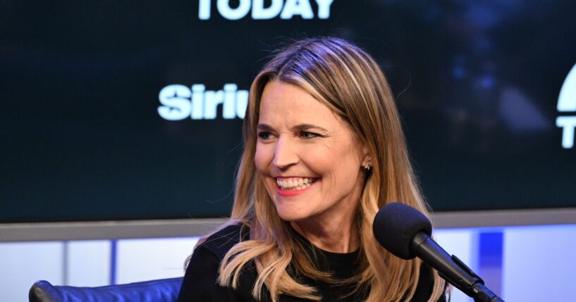 Savannah Guthrie attends TODAY Show Radio Town Hall on SiriusXM at SiriusXM Studios on Feb. 3, 2025, in New York City.