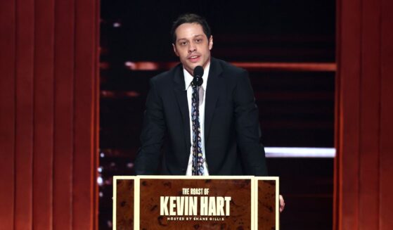 Pete Davidson speaks onstage during Netflix Is A Joke Festival Presents: The Roast of Kevin Hart at The Kia Forum on May 10, 2026, in Inglewood, California.