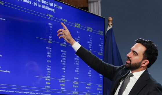 New York City Mayor Zohran Mamdani speaks about the fiscal year 2027 budget in New York City on May 12, 2026.