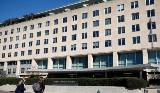 The Harry S. Truman Federal Building, headquarters of the U.S. Department of State, is pictured on Oct. 8, 2024, in Washington, D.C.