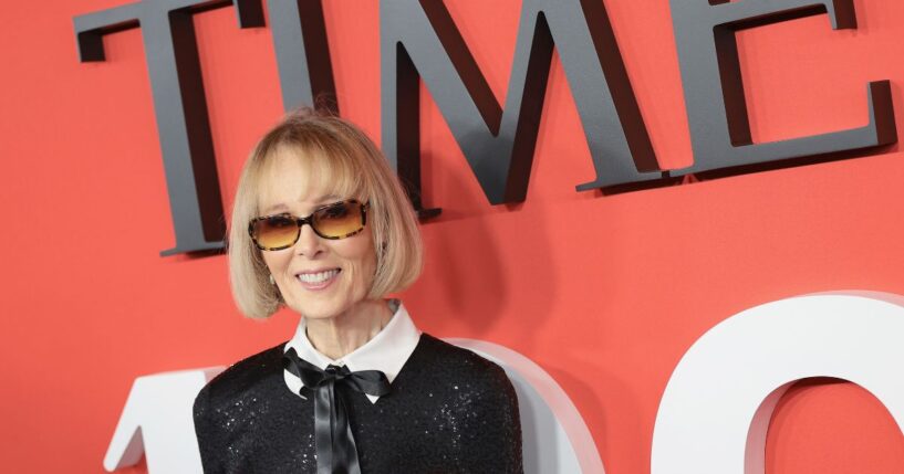 E. Jean Carroll attends the 2024 TIME100 Gala at Jazz at Lincoln Center on April 25, 2024, in New York City.