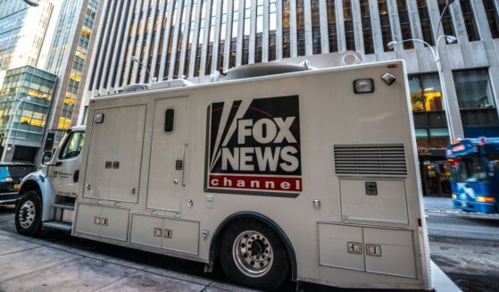 A Fox News Channel truck parked in New York City on Jan. 24, 2014.