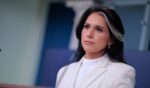 Director of National Intelligence Tulsi Gabbard talks to reporters in the Brady Press Briefing Room at the White House on July 23, 2025, in Washington, D.C.