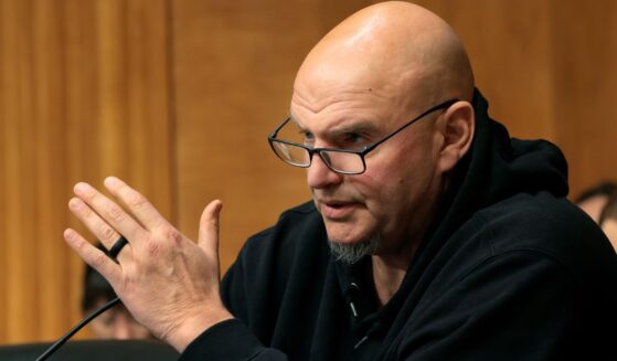 Sen. John Fetterman speaks during a hearing on oversight of the Department of Homeland Security before the Senate Homeland Security and Governmental Affairs Committee in the Dirksen Senate Office Building on Feb. 12, 2026, in Washington, D.C.