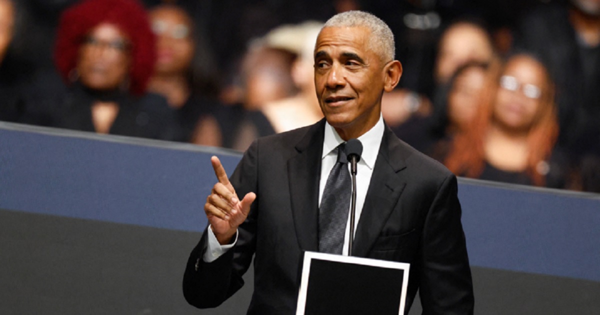Former President Barack Obama, pictured at the March funeral for civil rights activist Jesse Jackson in Chicago.