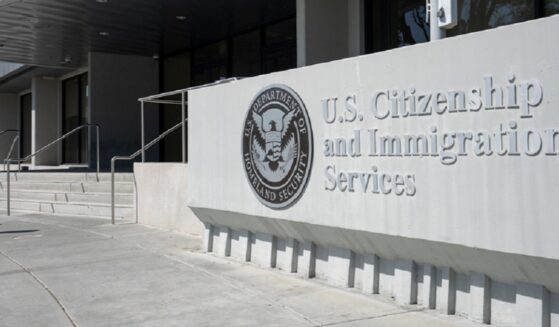 Exterior of the U.S. Citizenship and Immigration Services field office in Santa Clara, California.
