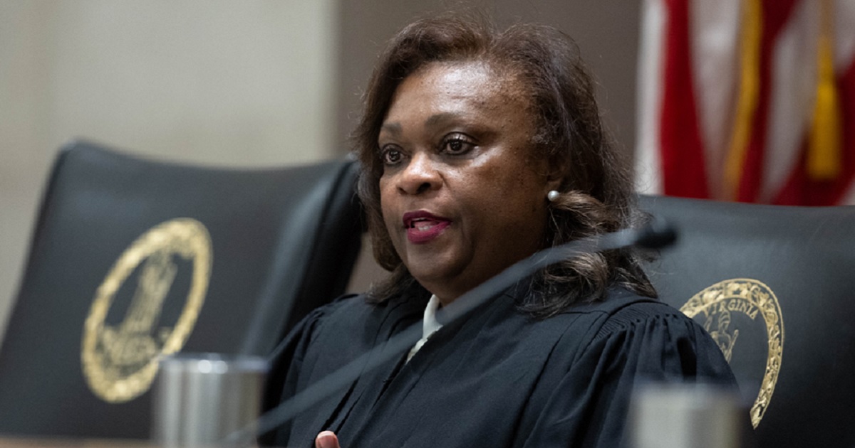 Virginia Supreme Court Chief Justice Cleo E. Powell, pictured during her investiture ceremony March 2 in Richmond.