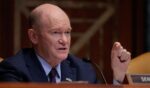 Sen. Chris Coons, a Delaware Democrat, was transported to a hospital after the crash.