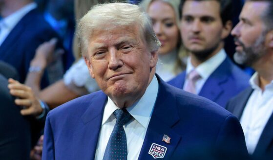 President Donald Trump attends UFC Freedom 250 on the South Lawn of the White House Sunday in Washington, D.C.