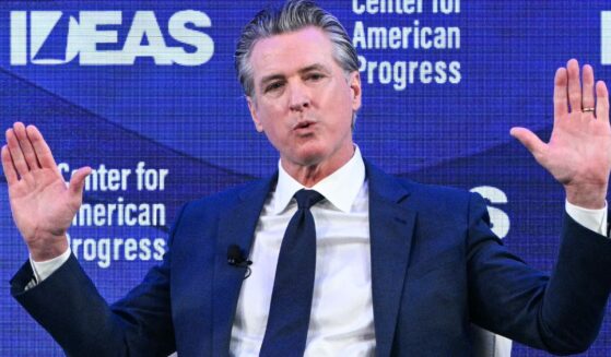 California Gov. Gavin Newsom proclaimed - seriously - that mainstream television news outlets fawn all over President Donald Trump.