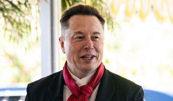 Elon Musk, seen in a February photo, became the world's first trillionaire this week.