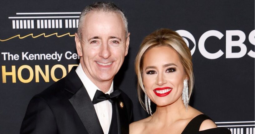 GOP Rep. Brian Fitzpatrick of Pennsylvania and Jacqui Heinrich attend the 48th Kennedy Center Honors Dec. 7 at The Kennedy Center in Washington, D.C.