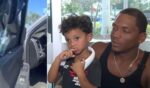 Dominique Woods had to move quickly when his young children were accidentally locked in his truck on a hot day.