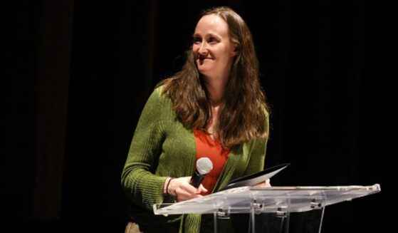 Seattle Mayor Katie Wilson speaks at the Seattle International Film Festival on May 17, 2026.