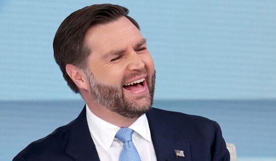 Vice President J.D. Vance started out his appearance on "The View" with a joke.