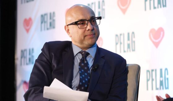 MS Now (formerly MSNBC) host Ali Velshi participates in a panel event at the 2023 PFLAG National Convention in Washington on Oct. 20, 2023.
