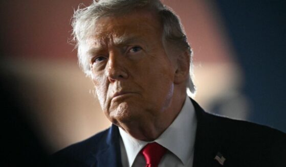 President Donald Trump speaks to the news media before boarding Air Force One in New York on June 9, 2026.