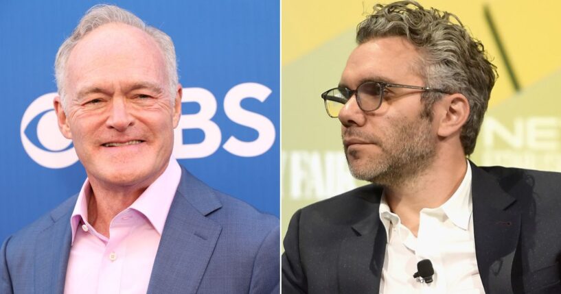 "60 Minutes" correspondent Scott Pelley, left, reportedly rejected efforts by Nick Bilton, the CBS show's new executive producer, to get together and find some common ground.